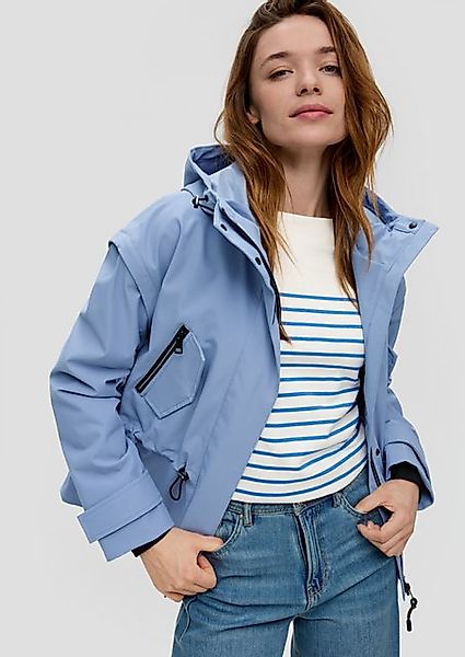 s.Oliver Funktionsjacke Outdoor-Jacke mit abnehmbaren Ärmeln Kontrast-Detai günstig online kaufen