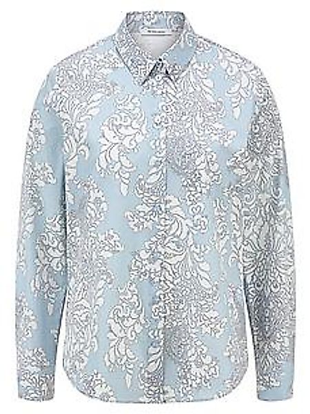 Bluse Peter Hahn blau günstig online kaufen