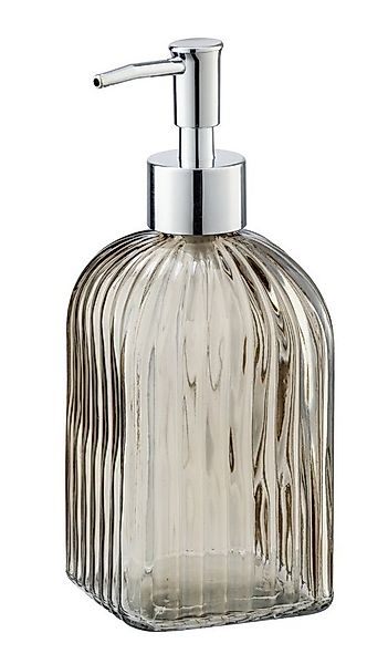 WENKO Badaccessoire-Set WENKO Seifenspender Vetro, eckig, Echtglas, Fassung günstig online kaufen