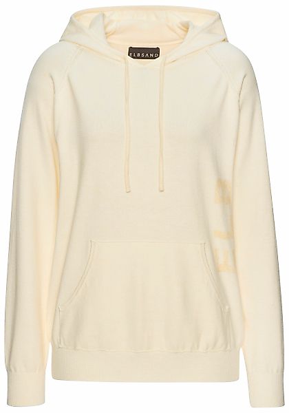 Elbsand Kapuzenpullover, aus hochwertigen Strick und eingestricktem Logo günstig online kaufen