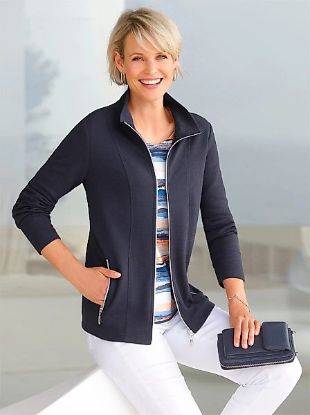 Casual Looks Shirtjacke "Shirtjacke" 1 Stk. tlg. günstig online kaufen