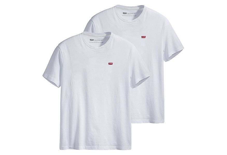 Levi's® T-Shirt Herren T-Shirt 2er Pack Baumwolle (Packung, 2er Pack) günstig online kaufen