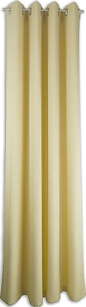 EXPERIENCE Vorhang Ösenschal Seitenschal Vorhang Valletta 145x245 cm Uni Bl günstig online kaufen