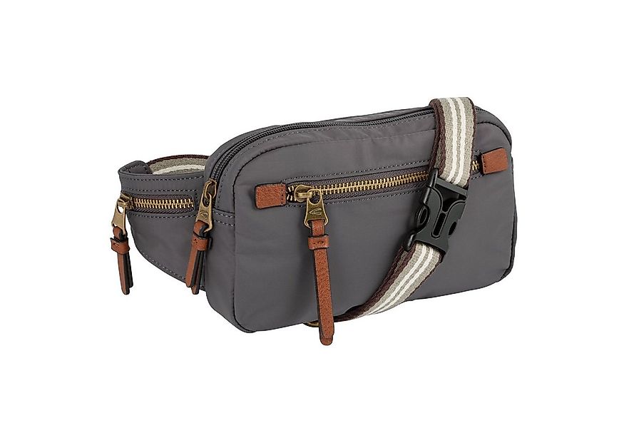 camel active Bauchtasche Bari, aus hochwertigem matten Nylon mit gestreifte günstig online kaufen