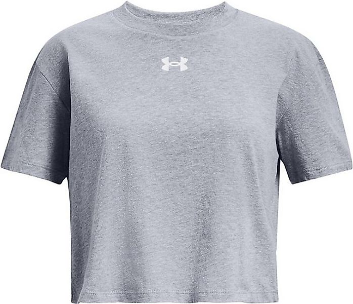 Under Armour® T-Shirt UA CROP SPORTSTYLE LOGO SS STEEL LIGHT HEATHER günstig online kaufen