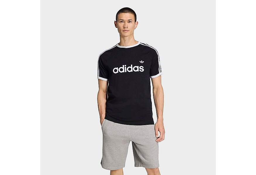 adidas Originals T-Shirt 3-STREIFEN RINGER, SCHMAL GESCHNITTEN günstig online kaufen
