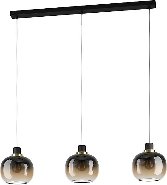 EGLO Hängeleuchte »OILELLA Pendellampe - Stahl - E27 - 3X40W - IP20« E27 1 günstig online kaufen