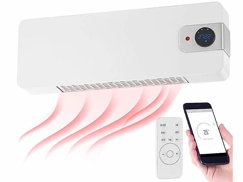 Sichler Keramikheizlüfter WLAN Keramik Heizlüfter WLAN-Wandheizlüfter, WiFi günstig online kaufen