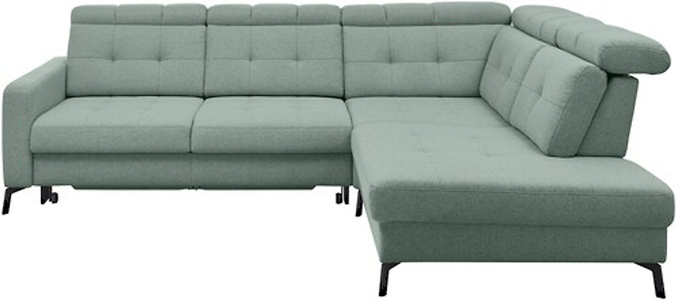 Musterring Ecksofa »MR 4615«, mit Kopf- und Rückenverstellung, Metallfuß sc günstig online kaufen