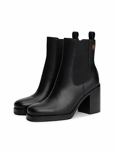 Tommy Hilfiger Chelseaboots "SQUARE TOE CHELSEA HIGH BLOCK HL", Blockabsatz günstig online kaufen