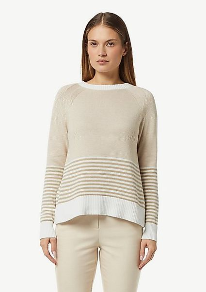 comma casual identity Langarmshirt Baumwollpullover mit Streifen Streifen-D günstig online kaufen