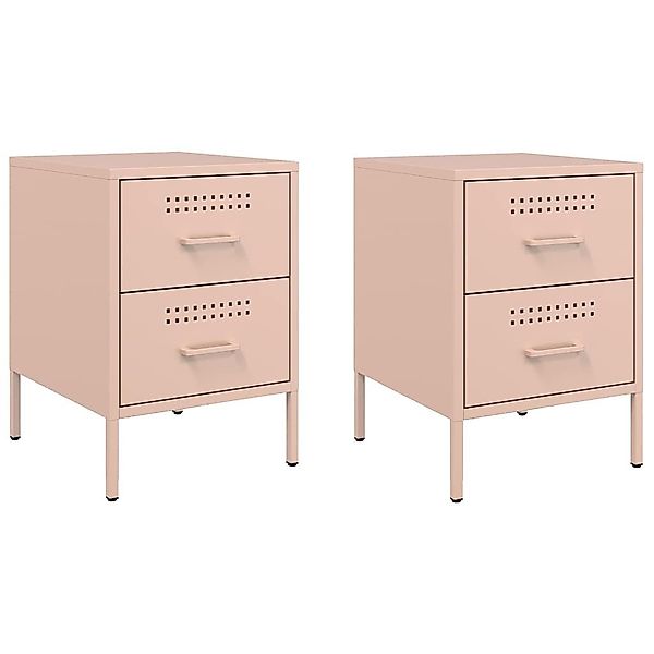 vidaXL Nachttisch Nachttische 2 Stk. Rosa günstig online kaufen