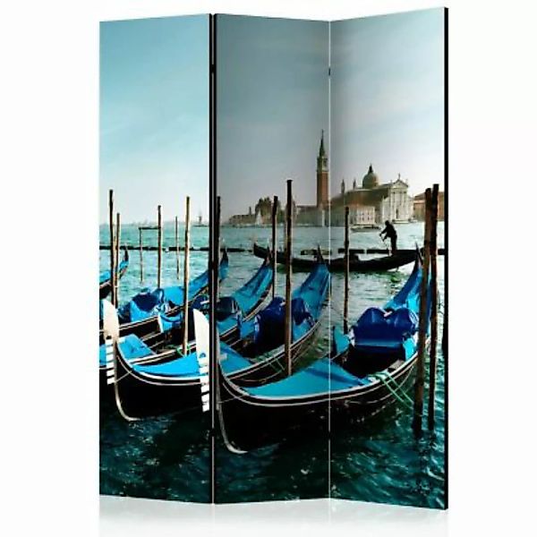 artgeist Paravent Gondolas on the Grand Canal, Venice [Room Dividers] grün- günstig online kaufen