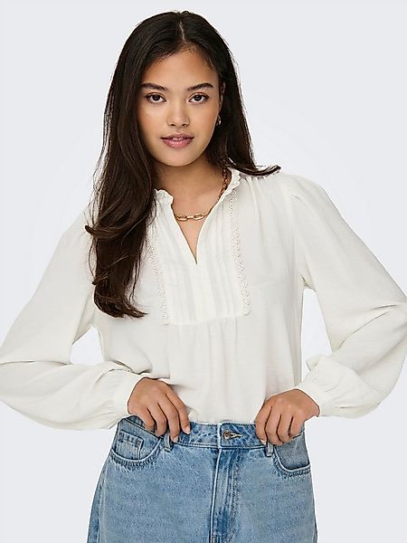 JDY Langarmbluse JDYRACHEL LIFE L/S PINTUCK TOP WVN NOOS im romantischen Lo günstig online kaufen