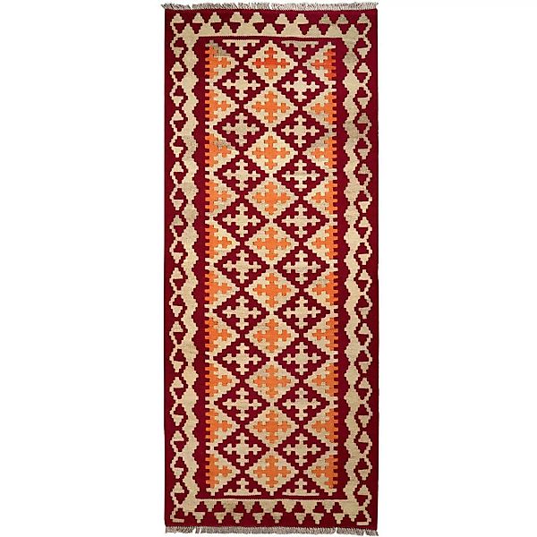 PersaTepp Teppich Kelim Gashgai multicolor B/L: ca. 81x202 cm günstig online kaufen