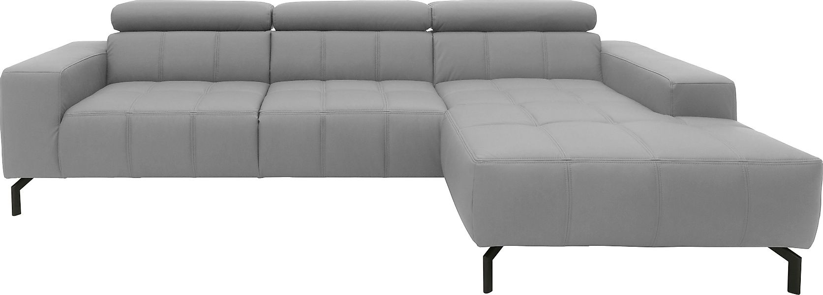 DOMO collection Ecksofa "Cunelli tolle Sitznähte als Designelement, fester günstig online kaufen