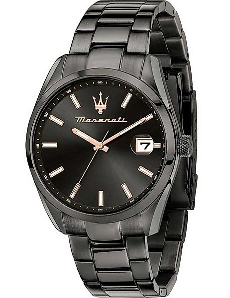 MASERATI Quarzuhr Maserati R8853151015 Herrenuhr Attrazione 43mm 5ATM Maser günstig online kaufen