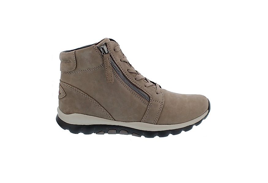 Gabor Rollingsoft Rollingsoft Bootie 76.868.40, Nubuk, muskat (Mel), Schnür günstig online kaufen