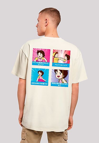 F4NT4STIC T-Shirt "Heidi Logo Heroes of Childhood" Nostalgie, Retro Print, günstig online kaufen