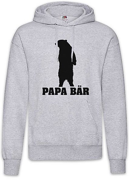 Urban Backwoods Hoodie Papa Bär Herren Hoodie Papi Vater Vatertag Männertag günstig online kaufen