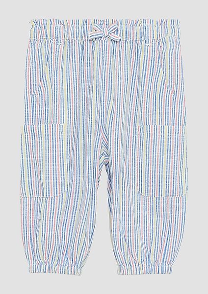 s.Oliver Stoffhose Bequeme Cargohose in Leinenoptik günstig online kaufen