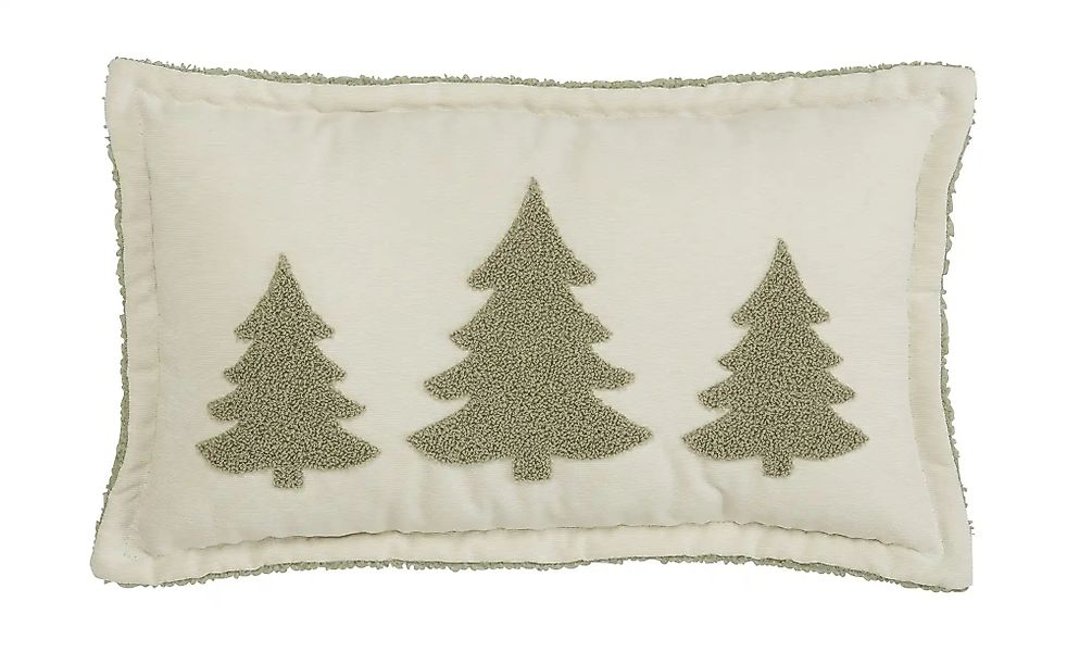 HOME STORY Kissen  Vintage Celebrity ¦ grün ¦ Maße (cm): B: 30 Weihnachten günstig online kaufen