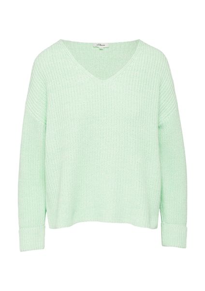 s.Oliver Longpullover Strickpullover Strickpullover im Relaxed günstig online kaufen