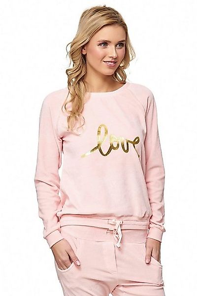 Decay Sweatshirt mit goldenem LOVE-Aufdruck günstig online kaufen