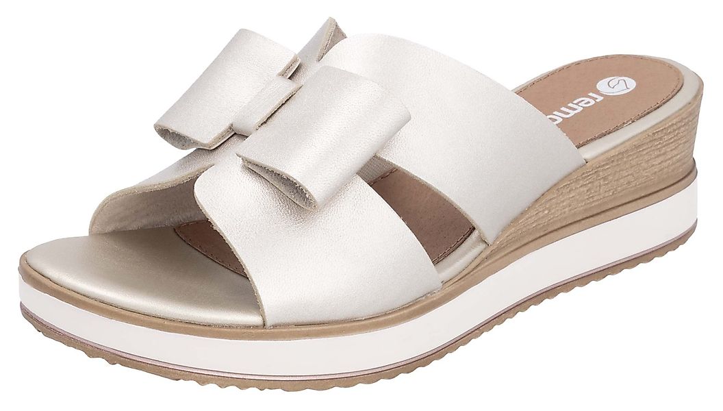 Remonte Pantolette, Keilabsatz, Sommerschuh mit schöner günstig online kaufen