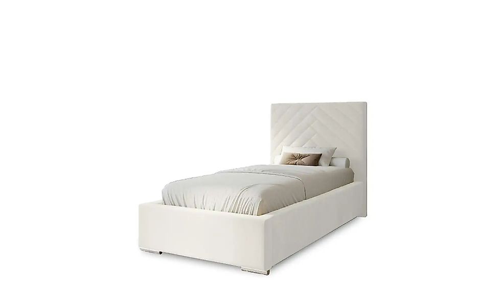 Polsterbett mit Stauraum Aberfeldy ¦ weiß ¦ Maße (cm): B: 115 H: 100 Betten günstig online kaufen