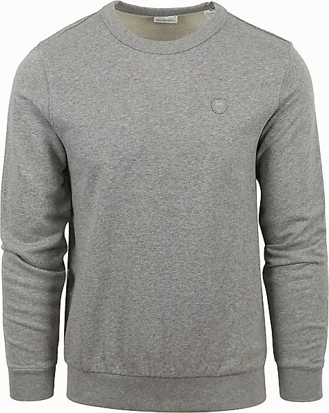 KnowledgeCotton Apparel Elm Melange Pull Grau - Größe XXL günstig online kaufen