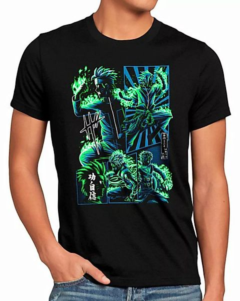 style3 Print-Shirt Herren T-Shirt Ninja Action kakashi sasuke hatake kage n günstig online kaufen