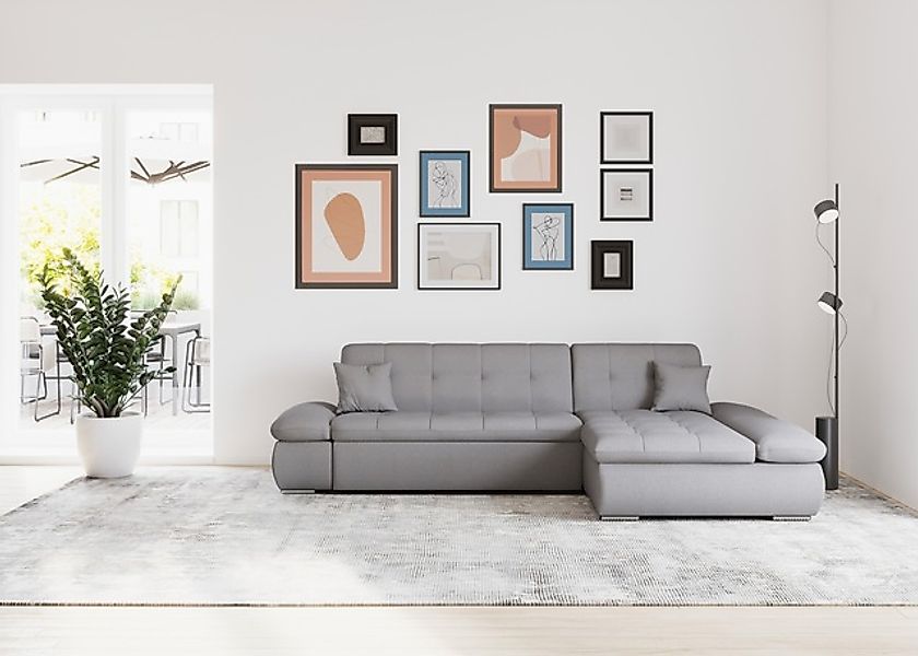 DOMO collection Ecksofa »Moric, L-Form, XXL-Sofa - Breite 300cm«, wahlweise günstig online kaufen
