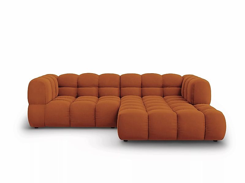 Cosmopolitan Design | 3-Sitzer-Ecksofa Sky rechts Samt günstig online kaufen