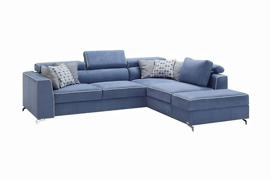 JVmoebel Ecksofa Ecksofa L-Form Sofa Couch Design Polster Schlafsofa Textil günstig online kaufen