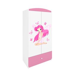 Raumhirsch Furniture Kinderkleiderschrank Babydreams Drehtürenschrank Kleid günstig online kaufen