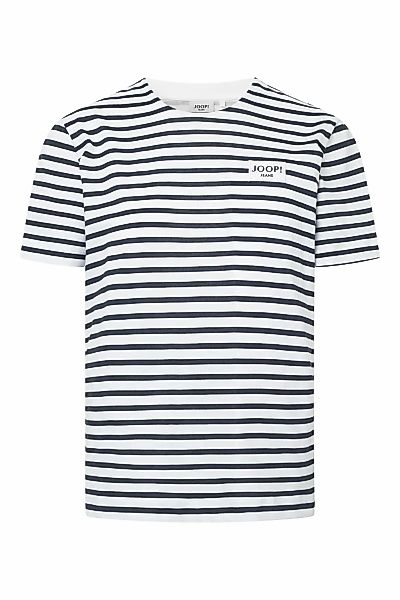 Joop Jeans T-Shirt "Teele" geringelt, gerippter Rundhals günstig online kaufen