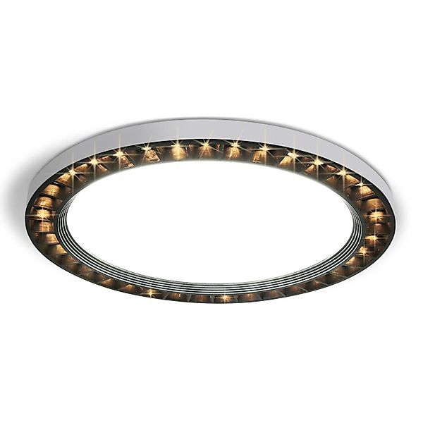ZMH LED Deckenleuchte Modern Dimmbar(Außenring) IP44 günstig online kaufen