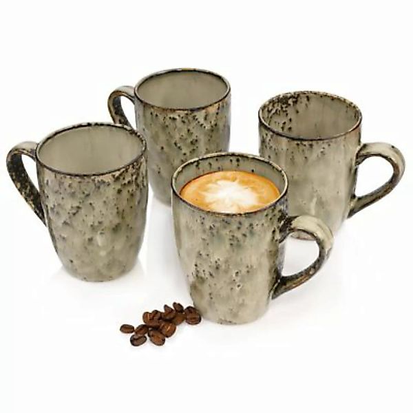 SÄNGER Kaffeebecher Pompei 4-tlg. Kaffeebecher braun günstig online kaufen