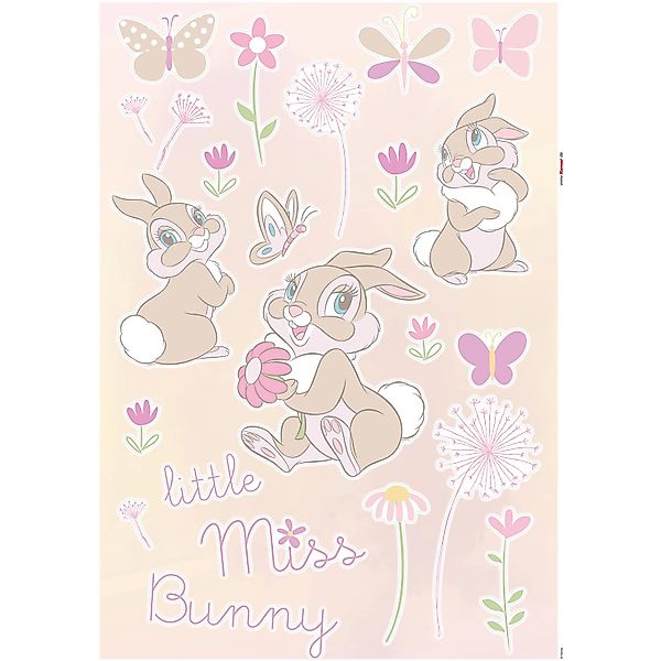 Komar Wandtattoo "Little Miss Bunny - Größe 50 x 70 cm" selbstklebend, Wand günstig online kaufen