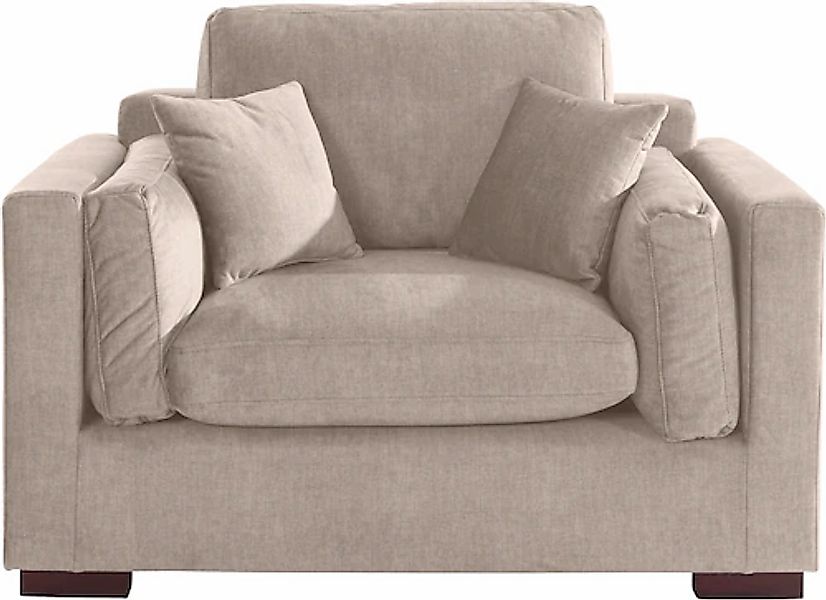 Home affaire Loveseat »Fresh Pond Sessel«, weicher Sitzkomfort, incl. Zierk günstig online kaufen