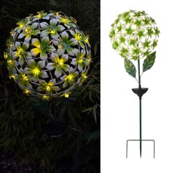Online-Fuchs Gartenstecker aus Hibiskus Blüten mit günstig online kaufen