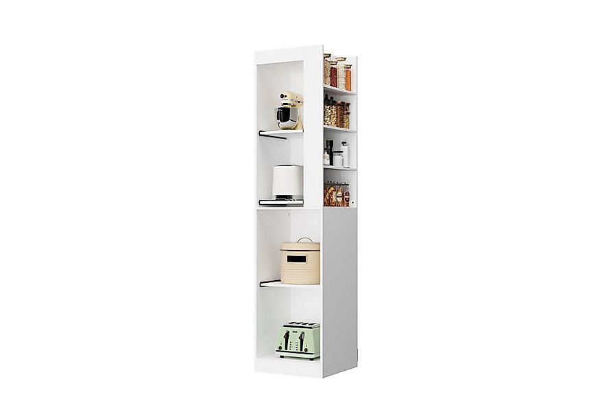 FUFU&GAGA Küchenregal Küchenhochschrank für Elektrogeräte, weiß MDF, 41,5×4 günstig online kaufen