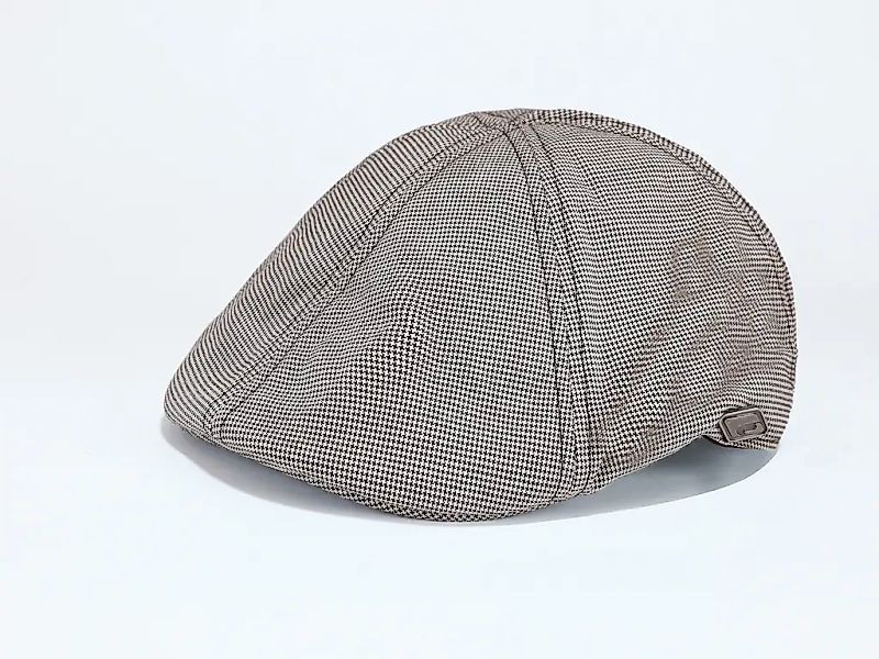 chillouts Schiebermütze "Kyoto Hat" mit modernem Karomuster & Gummizug günstig online kaufen