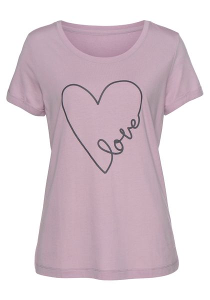 Vivance Dreams Shorty Set, 2 Stk. tlg., mit süßem Herzchendruck günstig online kaufen