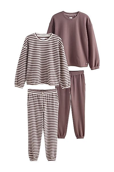 Next Pyjama Langarm-Schlafanzüge mit Waffelstruktur, 2er-Pack (4 tlg) günstig online kaufen
