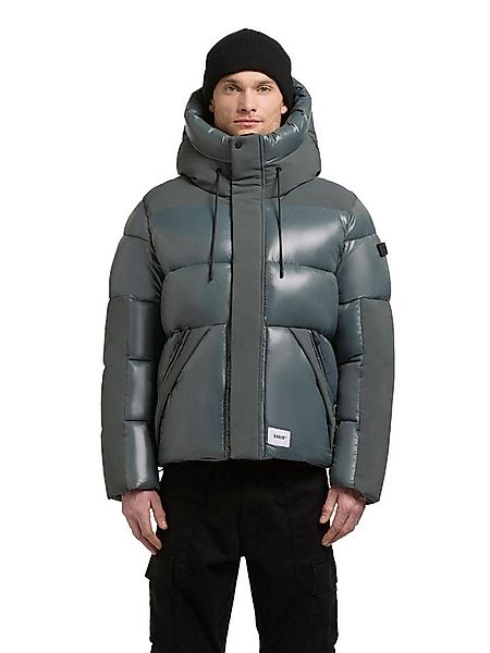 khujo Steppjacke Alst Schimmernde Herren Jacke mit innenliegenden Rucksack- günstig online kaufen