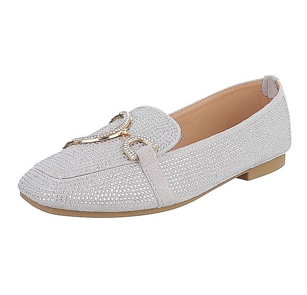 Ital-Design Elegante Loafers mit Schnalle für Damen - Bequem und stilvoll S günstig online kaufen