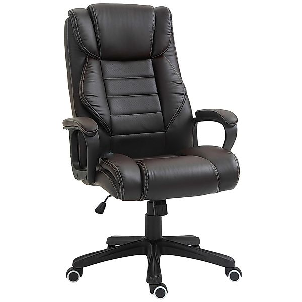 Vinsetto Bürostuhl mit Massagefunktion Kunstleder Kunststoff 74L x 64B x 11 günstig online kaufen