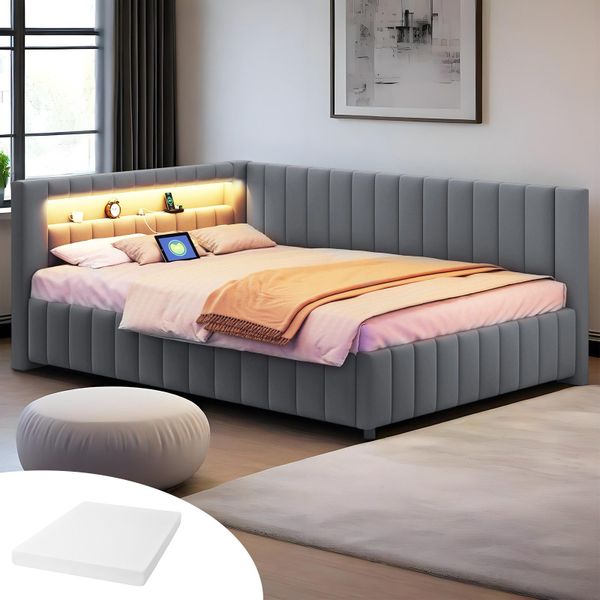 MODFU Polsterbett Daybett Tagesbett Polsterbett Doppelbett günstig online kaufen